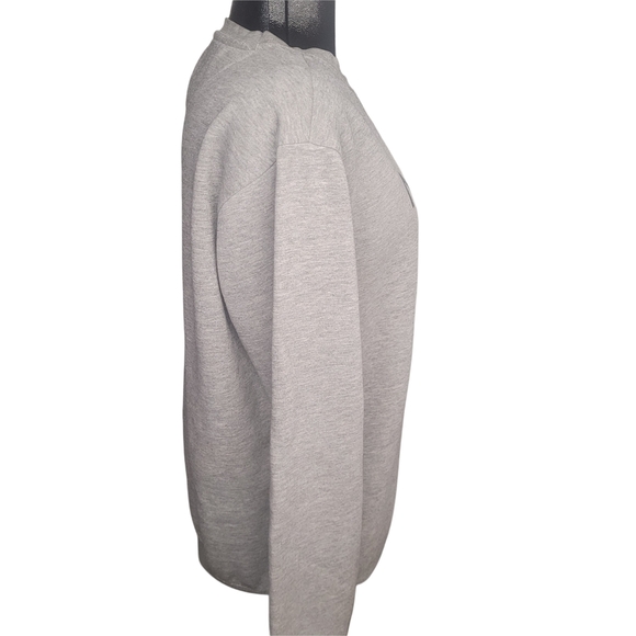 Nixon Classic Gray Logo Front Sweatshirt L - Picture 3 of 6